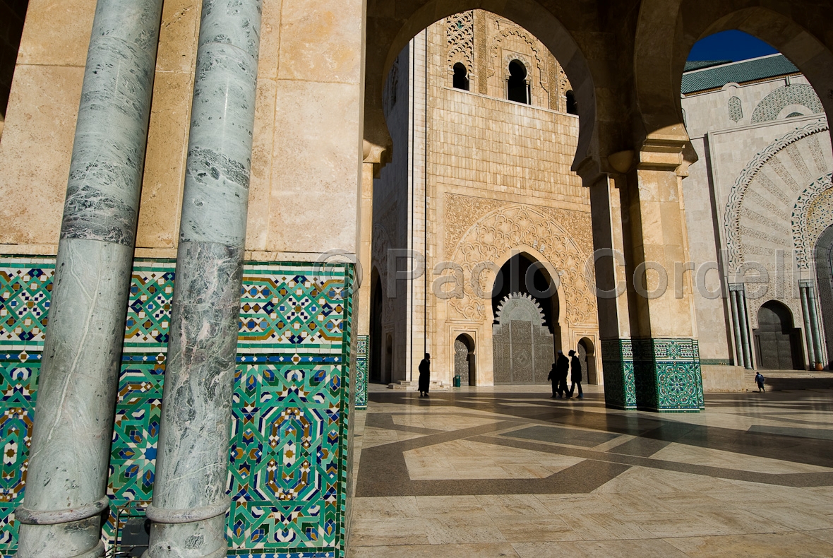 Hassan II mosque, Casablanca, Morocco
(cod:Morocco 07)